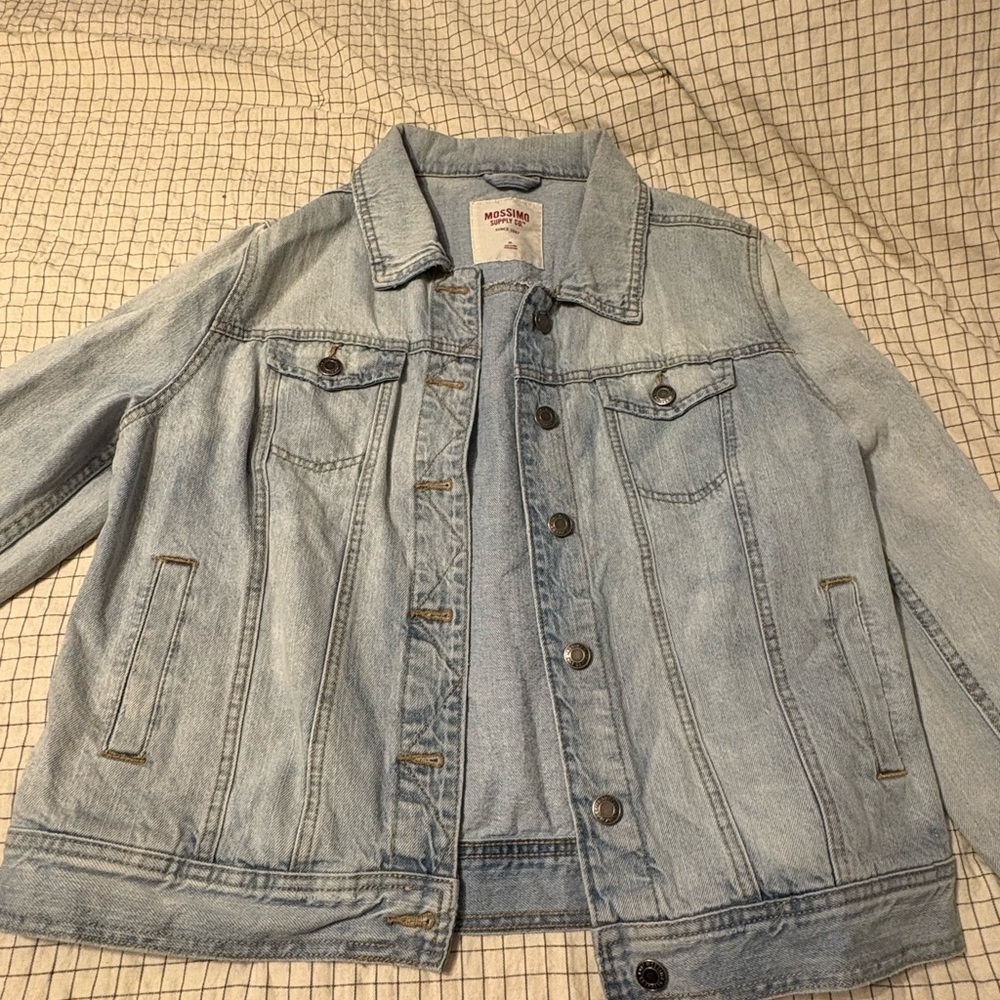 Mossimo Target Denim Jacket in Light Blue